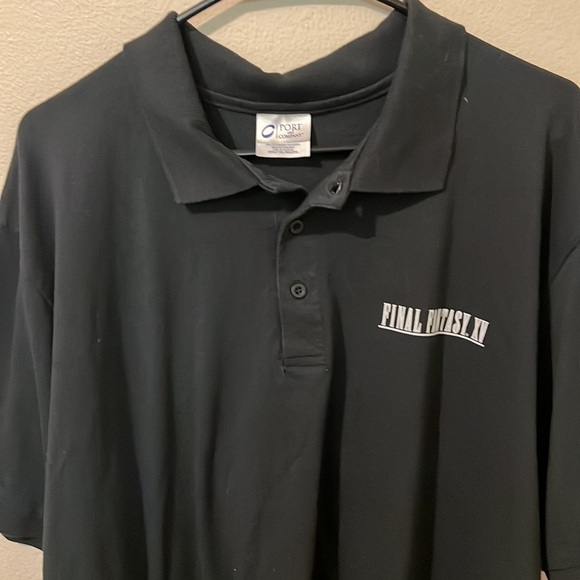 Men’s Final Fantasy XV Logo Graphic Polo Shirt Size 3X (EXCELLENT) - Picture 2 of 6